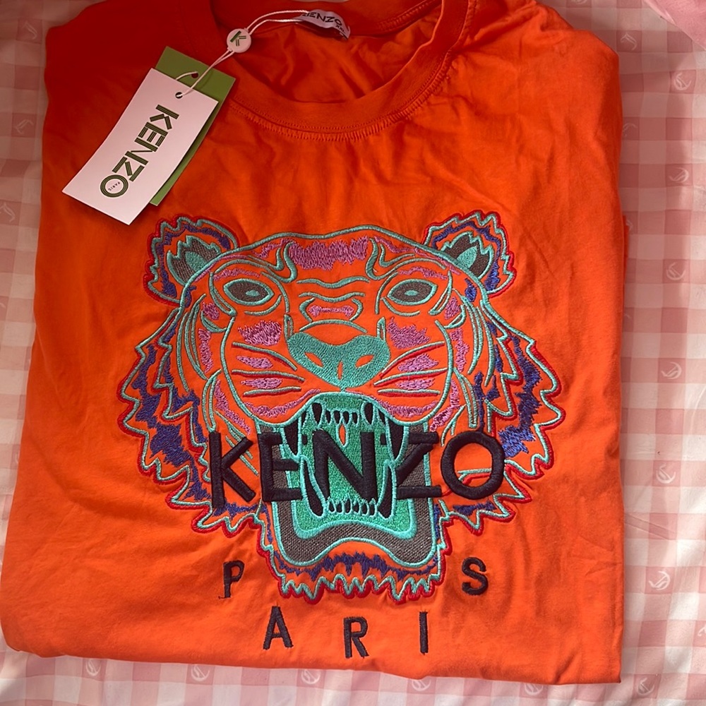 Authentic Kenzo shirt never worn. Was sent the wrong size! Brand New!